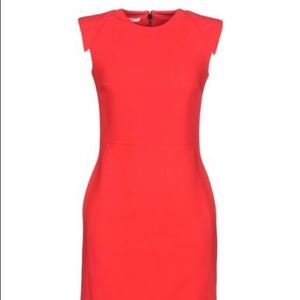 Antonio Berardi Red Silk Mini Dress